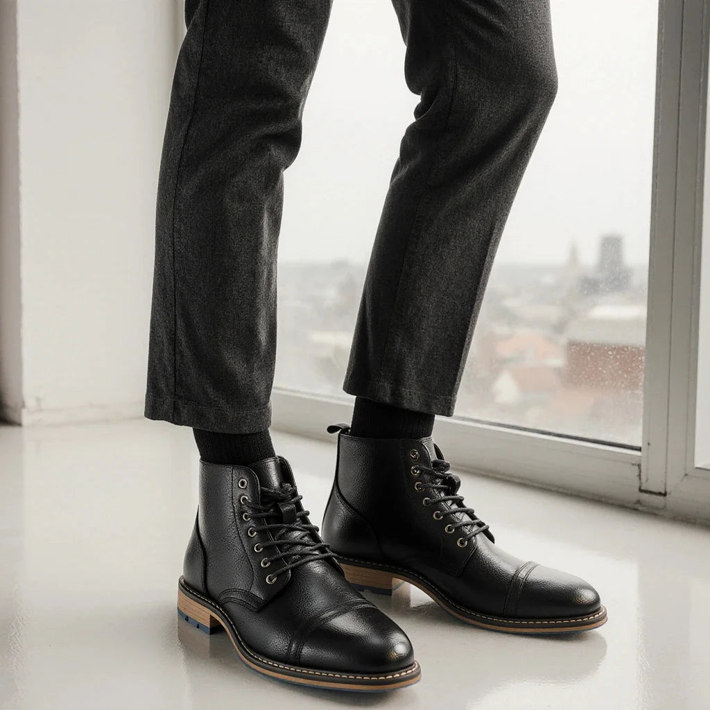 Boots Military Strong Wear-Resistant Outdoor Breathable Boots Army by PETAL & GLOW
