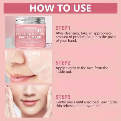 Biotin Collagen Wrap Mask