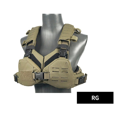 Tactical Bikini Armor Vest Women Protect Cosplay Plate Carrier Molle Lady Sexy Hunting Equipment Lightweight Camping Outdoor by PETAL & GLOW