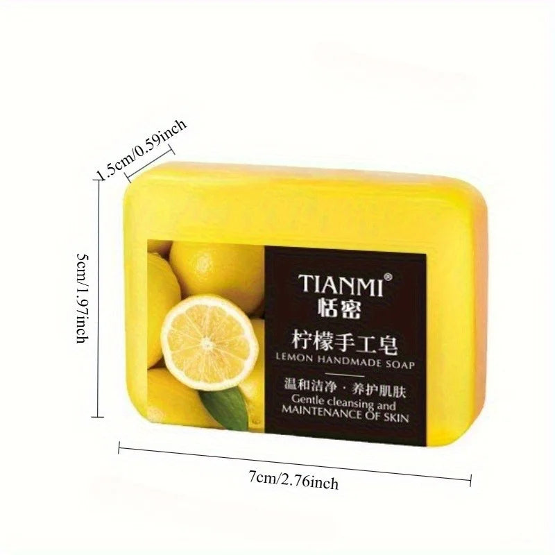 Lemon Handmade Soap, Moisturizing and cleansing
