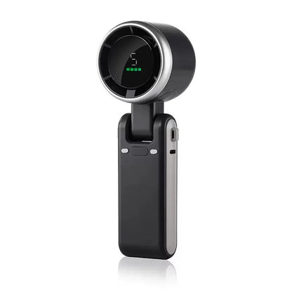 3-in-1 Handheld Neck Fan  Mini Turbo Fan 5-Speed High-speed Portable USB Rechargeable Fan for Outdoor Office
