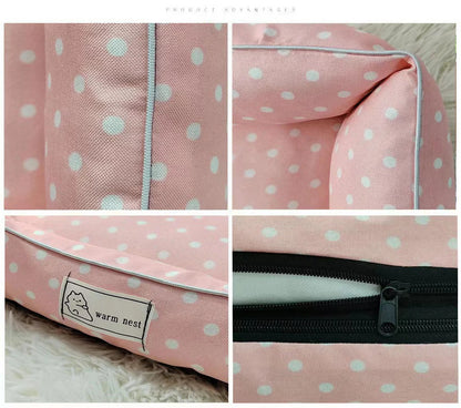 2025 Dog Dot Bed Four Season Use Comfortable camas para perros dog beds for small dogs Top Quality dogs pets accessories
