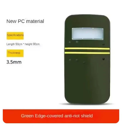 Black Riot Shield Protective Shield Security Militia Security Equipment Campus Kindergarten Defense Security Supplies by PETAL & GLOW