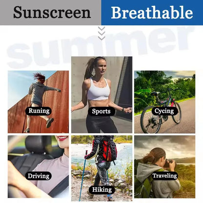 Summer Ice Silk Touchscreen Anti slip Gloves Outdoor Fishing Waterproof Sunscreen Gloves Bicycle Gloves