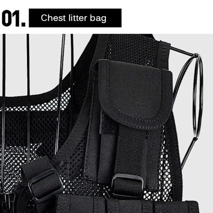 Adjustable Molle Tactical Vest Military Combat Body Armor Vests Security Hunting Army Outdoor CS Game Airsoft Training Jacket by PETAL & GLOW