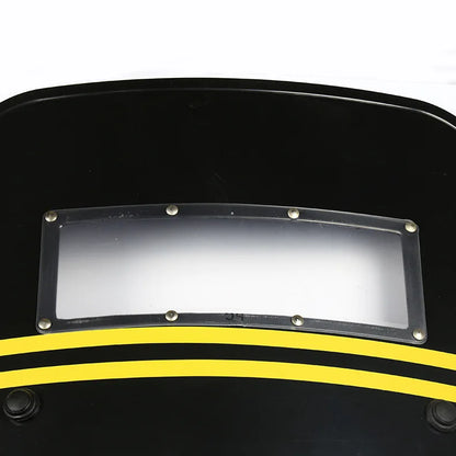 Black Riot Shield Protective Shield Security Militia Security Equipment Campus Kindergarten Defense Security Supplies by PETAL & GLOW
