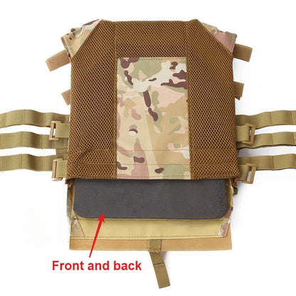 Nylon Tactical Vest Body Armor Hunting Carrier Airsoft Accessories Combat MOLLE Camo Vests by PETAL & GLOW